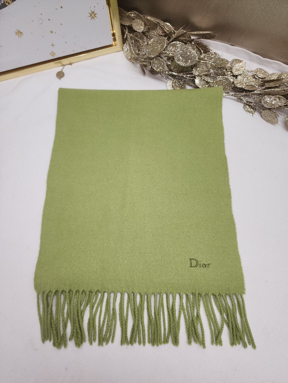 Dior Wool Scarf With COA Christian Dior Stunning Scarf